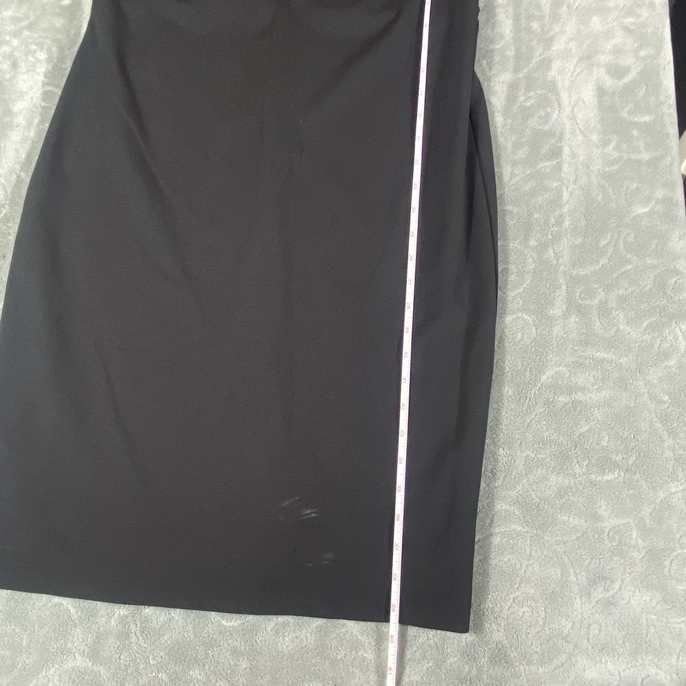Ralph Lauren Cocktail Dress Women‎ 12 Keanu Lace Inset Long Slv Black Formal NWT - Picture 9 of 14